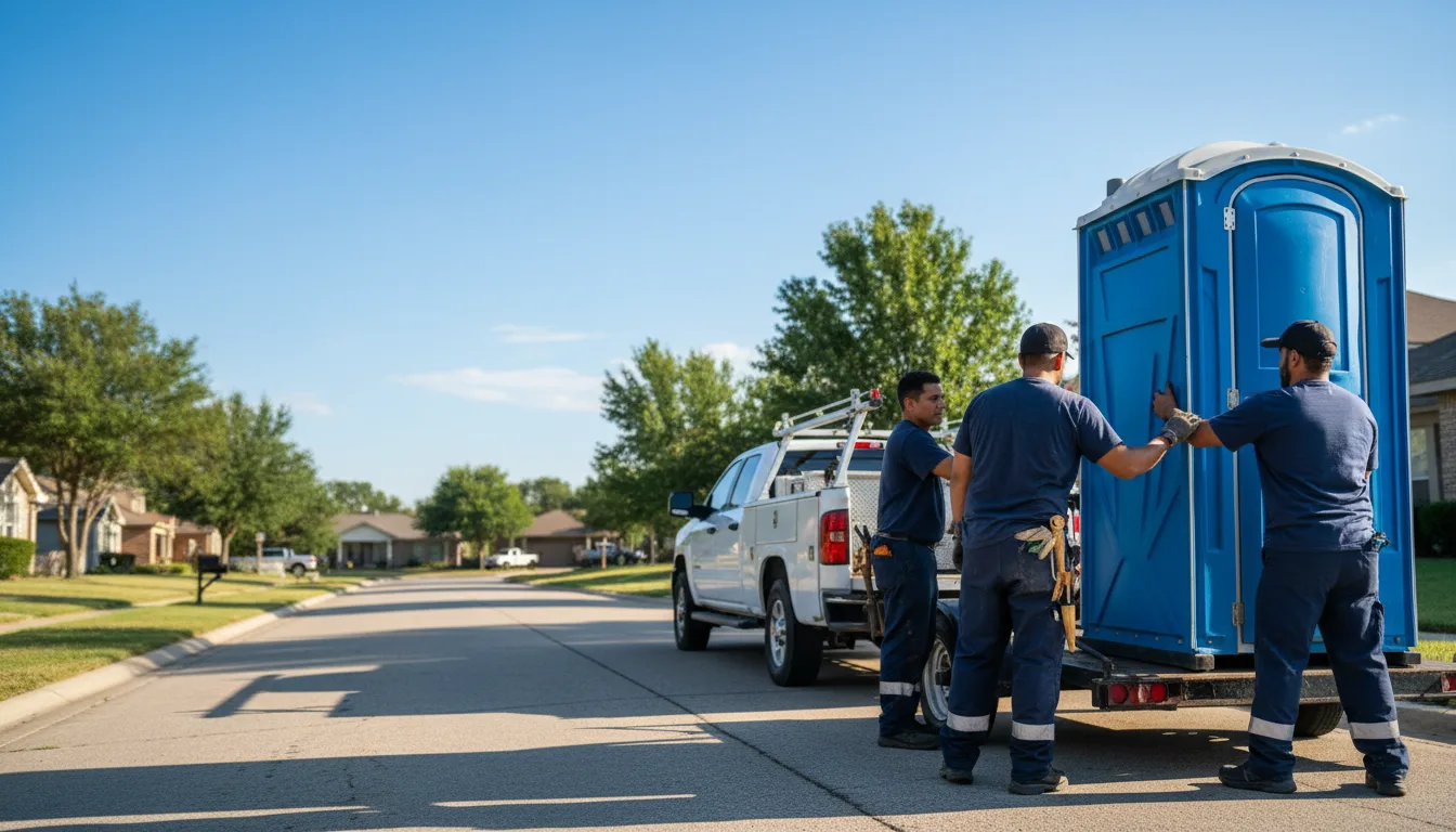 Portable Toilet Rental in Bryant, AR near me